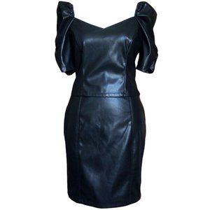 NWT-Haute Monde Faux Leather 2 Piece Set (Size: S)